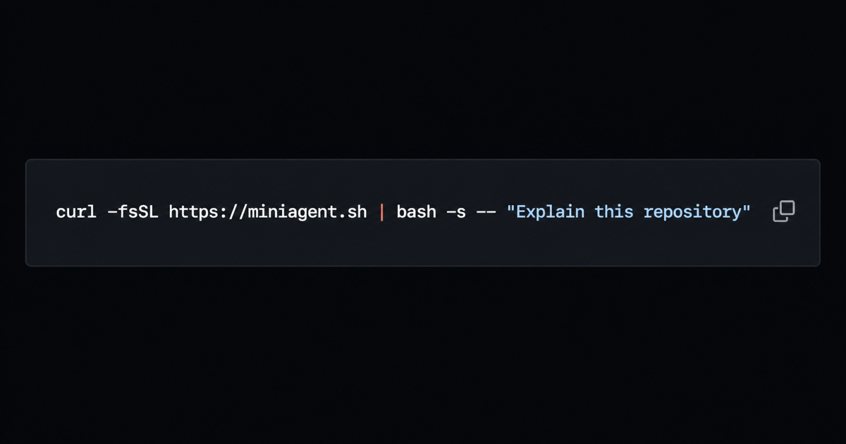 Show HN: Miniagent – Free coding agent, no installation required